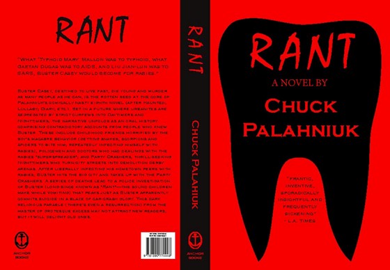Flyer and Book Design : Rant Book Cover Design 