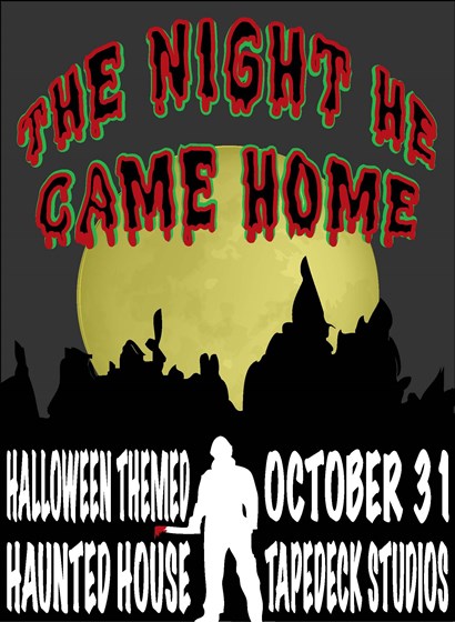 Flyer and Book Design : Haunted House Poster
