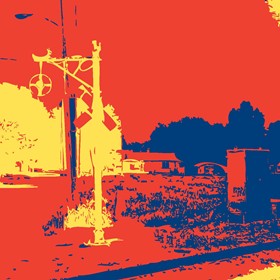 Photo Manipulation: Railroad Tracks